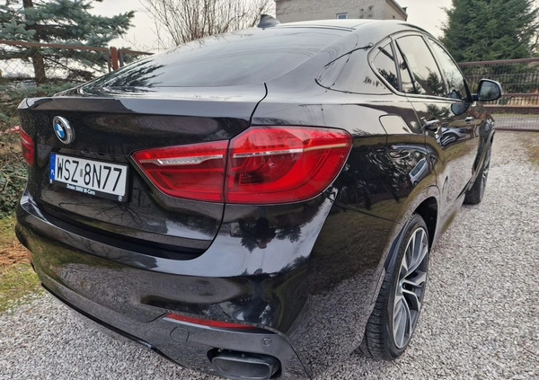 BMW X6 cena 265000 przebieg: 89500, rok produkcji 2018 z Czchów małe 596